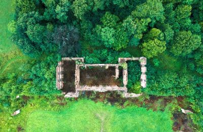Schloss kaufen Słobity, Ermland-Masuren, Drohnenfoto
