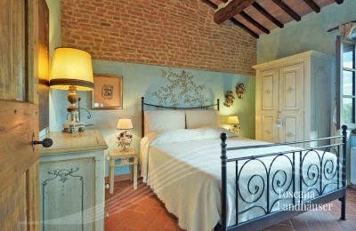 Landhaus kaufen Asciano, Toskana:  RIF 2992 Schlafzimmer 1