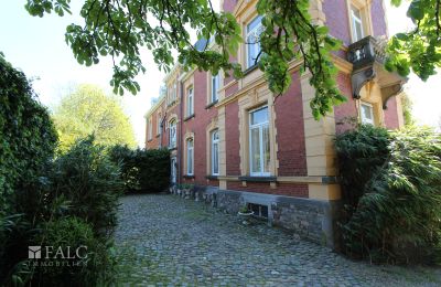 Schloss kaufen Fays, Wallonien, Außenasicht Nebeneingang
