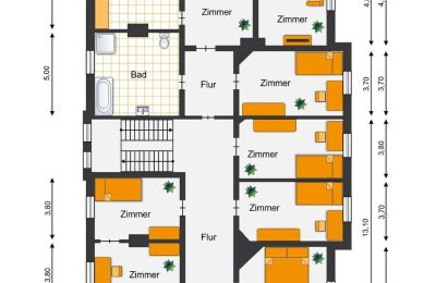 Schloss kaufen Fays, Wallonien, zweites Obergeschoss