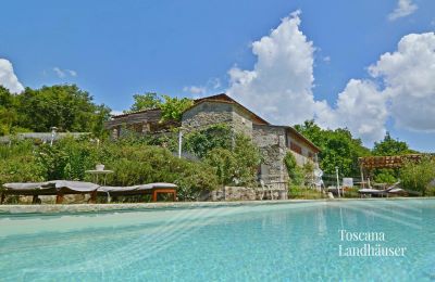 Landhaus kaufen Gaiole in Chianti, Toskana:  RIF 3003 Pool und Rustico