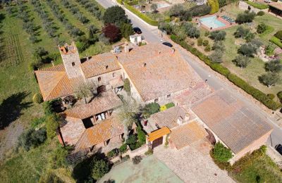 Landhaus kaufen Platja d'Aro, Katalonien, Drohnenfoto
