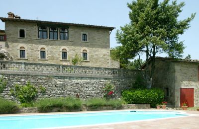 Herrenhaus/Gutshaus kaufen Caprese Michelangelo, Toskana, Außenansicht