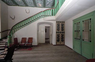 Schloss kaufen Przybysław, Westpommern, Eingangshalle