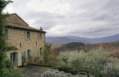 Charakterimmobilien, Charaktervilla in toller Naturlandschaft in Umbrien