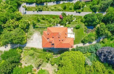 Historische Villa kaufen 28823 Ghiffa, Villa Volpi, Piemont:  Grundstück