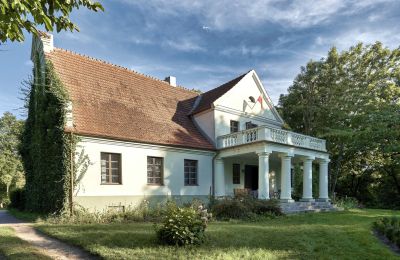 Charakterimmobilien, Gutshaus Nähe Toruń mit 4 ha Grundstück