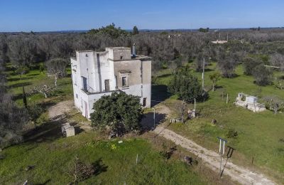 Landhaus kaufen Oria, Apulien, Drohnenfoto