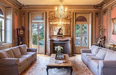 Historische Villa kaufen Cannobio, Piemont:  Wohnbereich