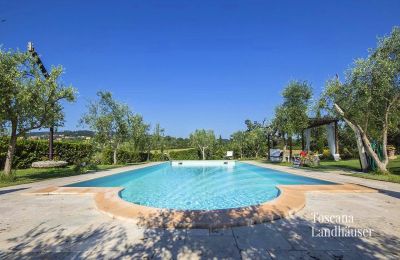 Landhaus kaufen Chianciano Terme, Toskana:  RIF 3061 Pool und Gazebo