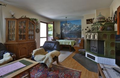 Historische Villa kaufen 72574 Bad Urach, Baden-Württemberg:  Wohnzimmer Ferienwohnung