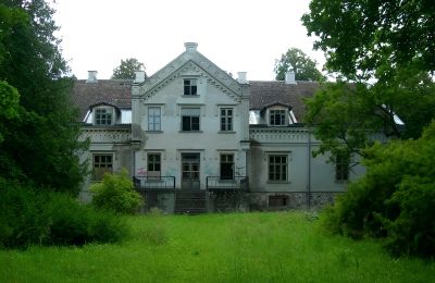Herrenhaus/Gutshaus kaufen Dižliepas, Kurland:  Rückansicht