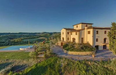 Historische Villa kaufen Montaione, Toskana:  Außenansicht
