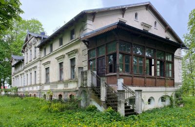 Schloss kaufen Stradzewo, Pałac w Stradzewie, Westpommern, Veranda