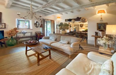 Landhaus kaufen Loro Ciuffenna, Toskana:  RIF 3098 großer Wohnbereich