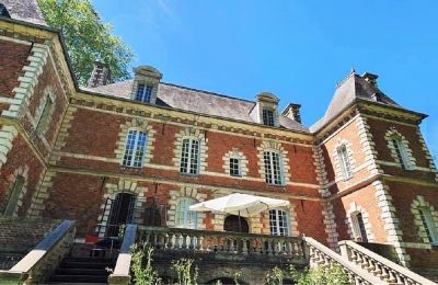 Schloss kaufen Île-de-France:  Rückansicht
