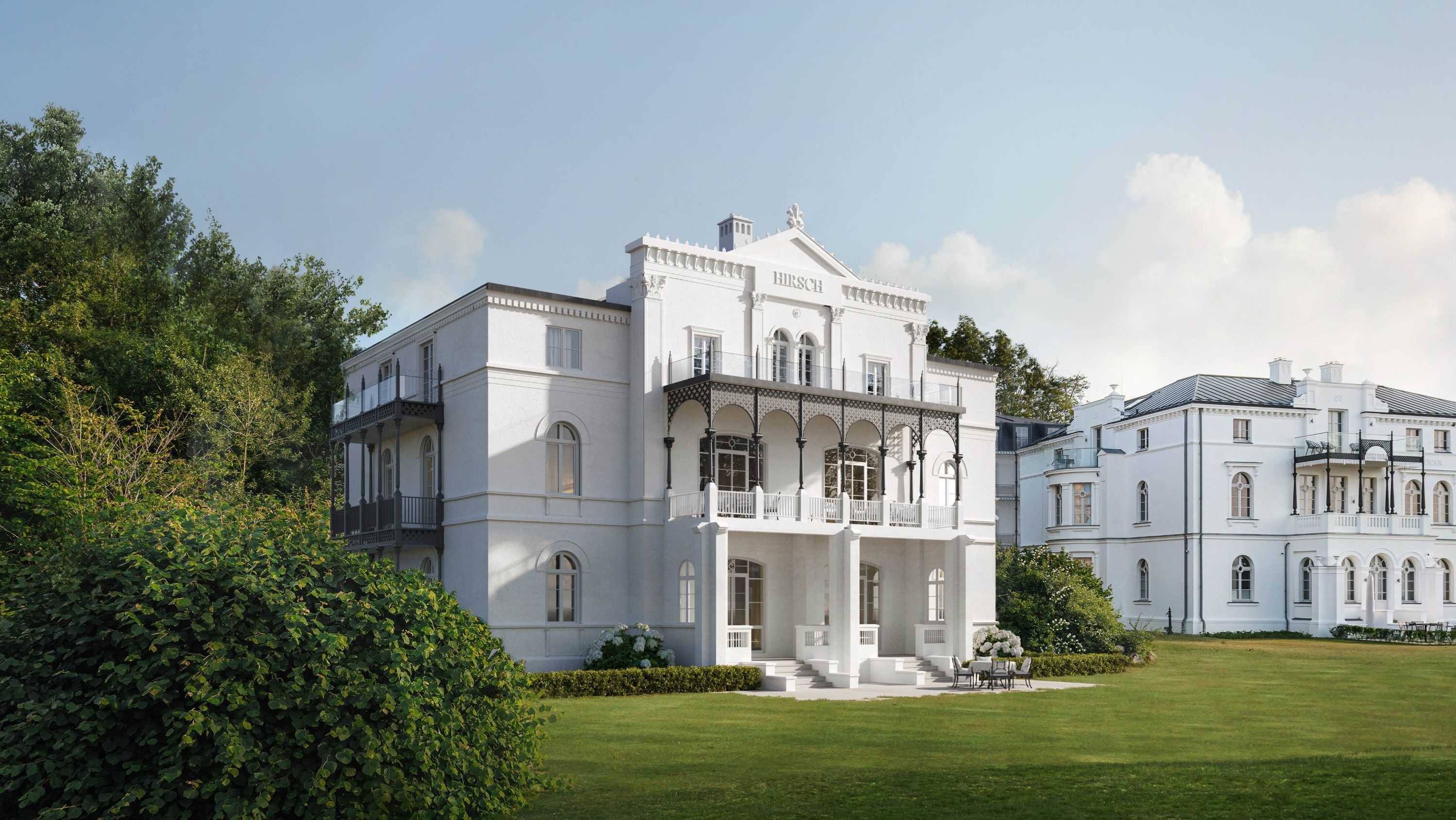 Fotos Villa Hirsch im Ostseebad Heiligendamm, 1. Reihe Ostsee