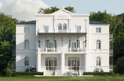Apartment in historischem Gebäude kaufen 18209 Ostseeheilbad Heiligendamm, Prof.-Dr.-Vogel-Str. 12, Mecklenburg-Vorpommern, Villa Hirsch Ansicht aus Nord final
