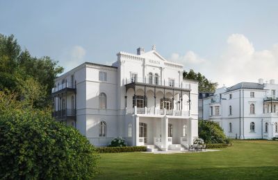 Apartment in historischem Gebäude kaufen 18209 Ostseeheilbad Heiligendamm, Prof.-Dr.-Vogel-Str. 12, Mecklenburg-Vorpommern, Villa Hirsch Ansicht aus Nord-Ost