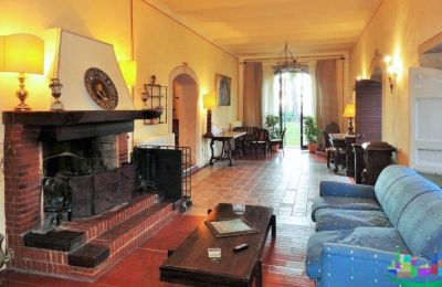 Historische Villa kaufen Latium:  Wohnbereich