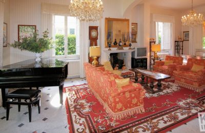Historische Villa kaufen Lucca, Toskana:  Wohnzimmer