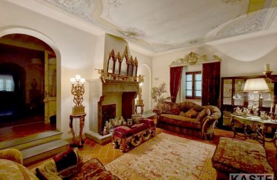 Historische Villa kaufen Pisa, Toskana:  Wohnzimmer