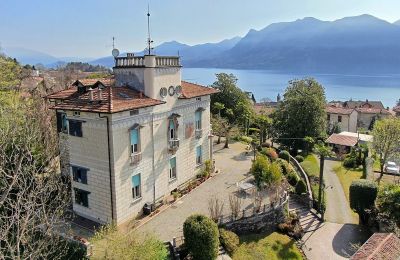 Historische Villa kaufen Verbania, Piemont, Drohnenfoto