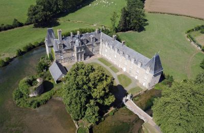 Schloss kaufen Le Mans, Pays de la Loire:  Drohne