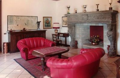 Historische Villa kaufen Belgirate, Piemont:  Wohnbereich