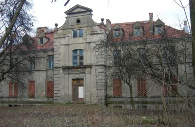 Schloss kaufen Gwoździany, Spółdzielcza 4a, Schlesien:  Rückansicht