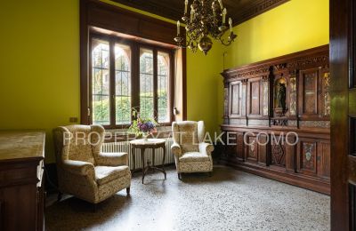 Historische Villa kaufen Torno, Lombardei:  Living Room