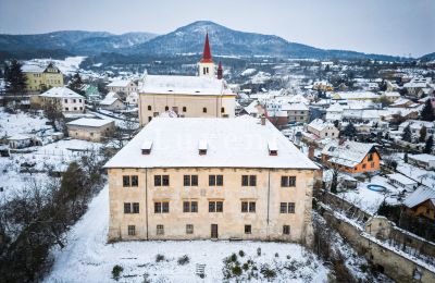 Schloss kaufen Žitenice, Zámek Žitenice, Ústecký kraj, Drohnenfoto