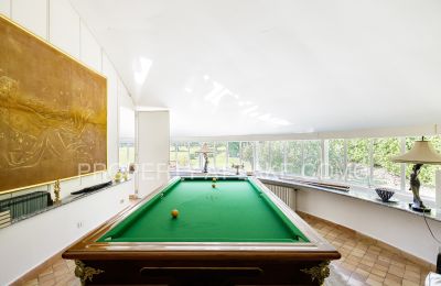 Historische Villa kaufen Griante, Lombardei, Billiards room