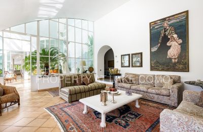 Historische Villa kaufen Griante, Lombardei:  Living area