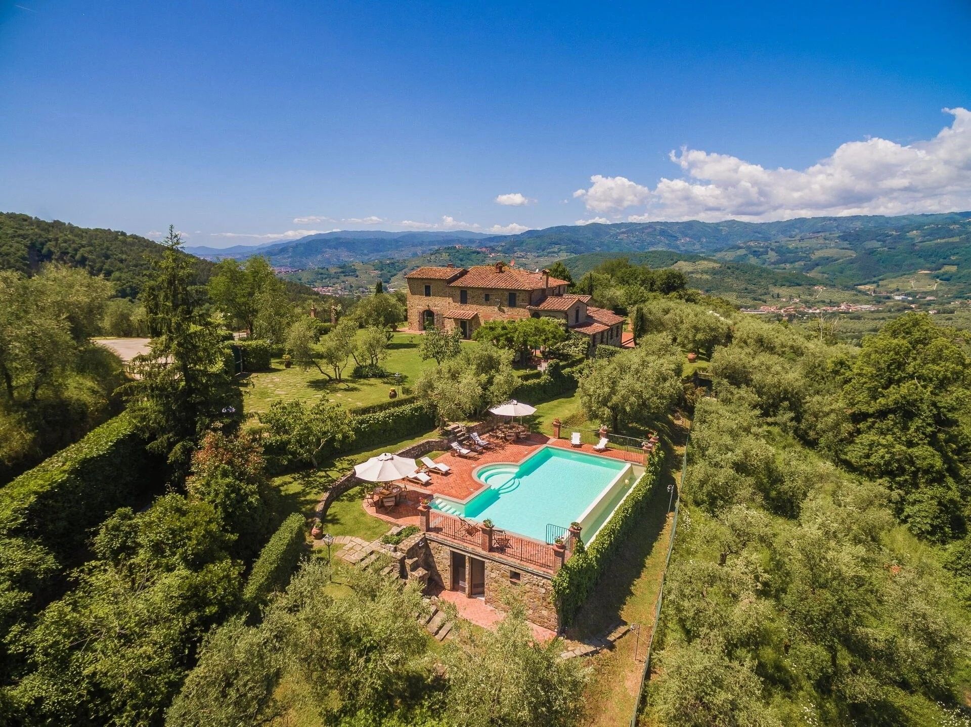 Fotos Toskana-Anwesen mit zwei Villen in Monsummano Terme