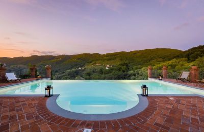 Historische Villa kaufen Monsummano Terme, Toskana:  Pool