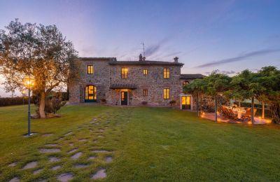 Historische Villa kaufen Monsummano Terme, Toskana:  Vorderansicht