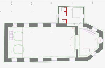 Kirche kaufen 78591 Durchhausen, Vordere Kirchgasse  6, Baden-Württemberg, Entwurf Wohnung Sakristei OG