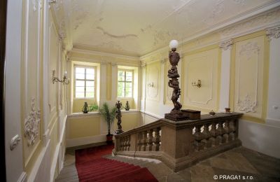Schloss kaufen Kraj Vysočina, Treppenhaus