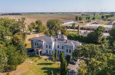Schloss kaufen Mgowo, Pałac w Mgowie, Kujawien-Pommern, Drohnenfoto