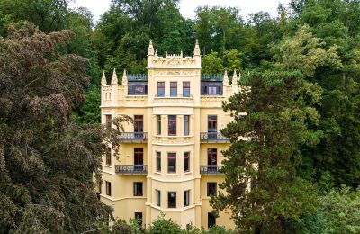 Historische Anwesen, Haus im Haus - außergewöhnliche sanierte Villa am Stadtwald mit Blick über die Stadt Gera, provisionsfrei
