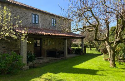 Landhaus kaufen Melide, Cabazás, Galizien, Terraza