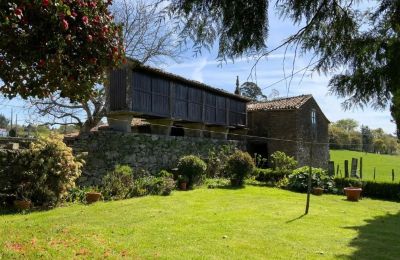Landhaus kaufen Melide, Cabazás, Galizien, Hórreo y cuadras