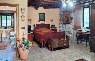 Landhaus kaufen Melide, Cabazás, Galizien, Schlafzimmer