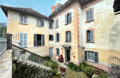 Historische Villa kaufen Bannio Anzino, Piemont, Außenansicht