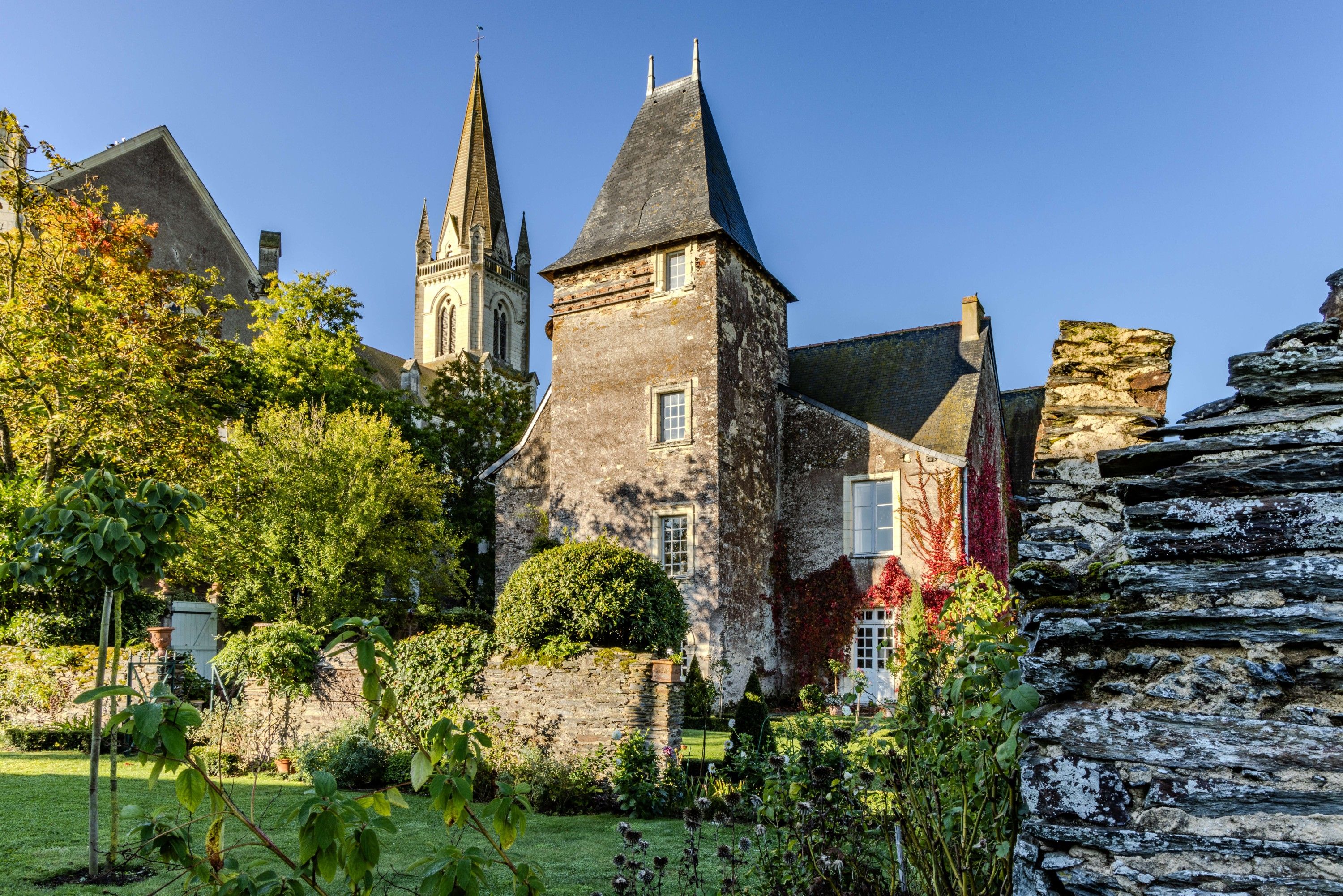 Fotos Pays de la Loire: Herrenhaus mit historischem Interieur