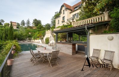 Historische Villa kaufen Lyon, Auvergne-Rhône-Alpes, Terrasse