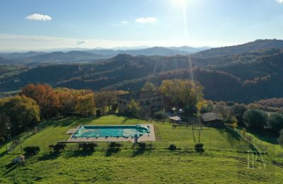 Charakterimmobilien, Landhaus in Panoramalage bei Umbertide