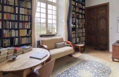 Herrenhaus/Gutshaus kaufen Pléneuf-Val-André, Le Tertre Rogon, Bretagne, Bibliothek