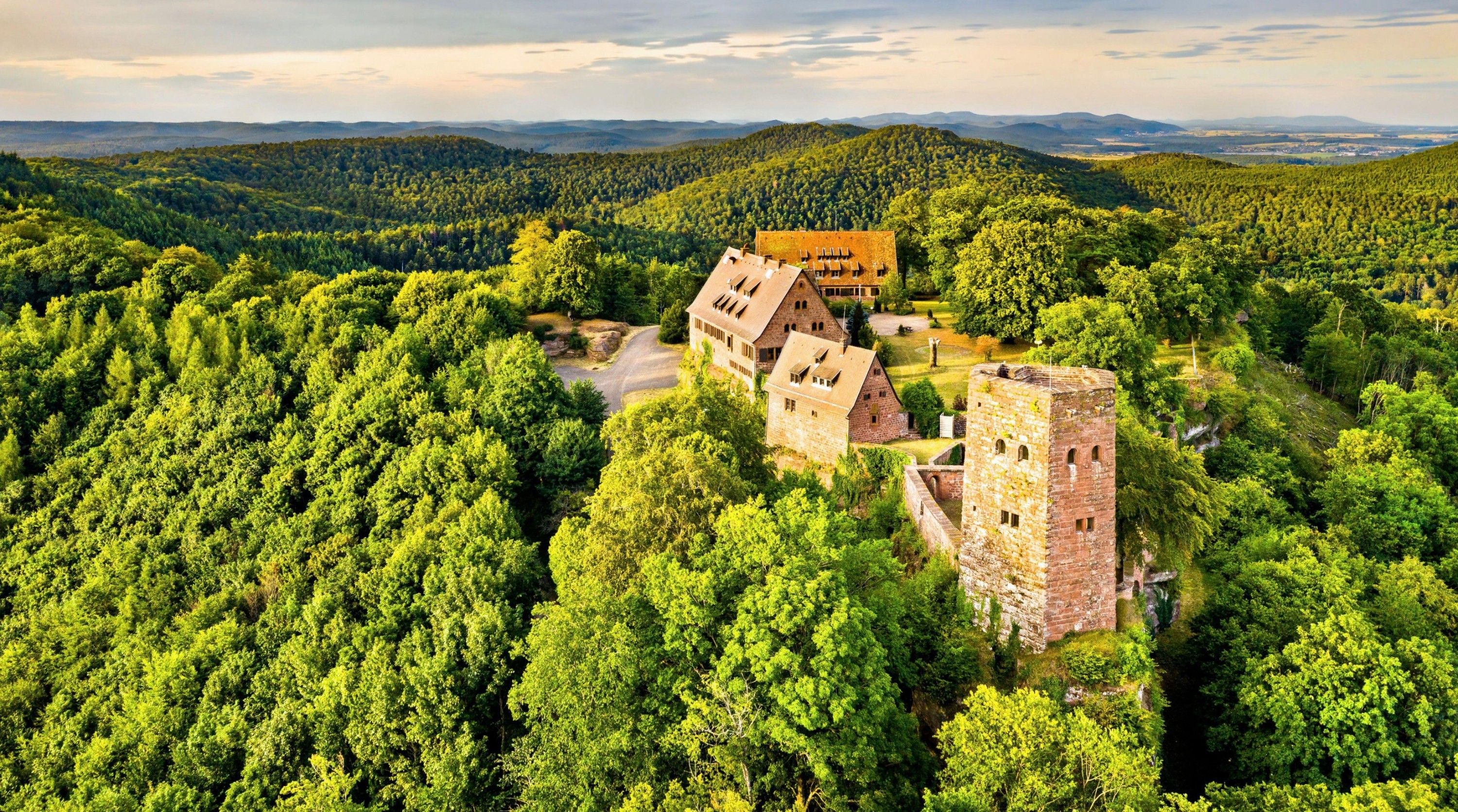 Fotos Burg Hüneburg im Elsass, Nordvorgesen